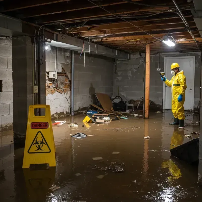 Flooded Basement Electrical Hazard in Vermillion, SD Property